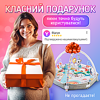 Розвиваючий килимок для дітей (немовлят) з дугами A1 (BabyMat-3M), фото 9