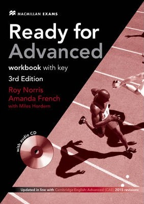 Робочий зошит Ready for Advanced 3rd Edition Workbook with key and Audio CD