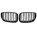 Решітки радіатора BMW X5 E53 рестайл M Performance чорні глянцеві двореберні ніздрі БМВ, фото 2