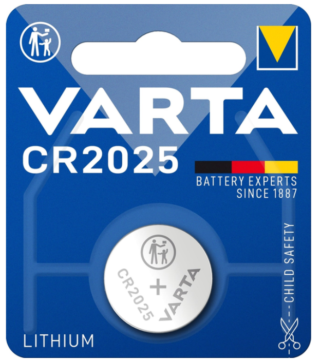 Батарейка Varta CR 2025 BLI 1 Lithium