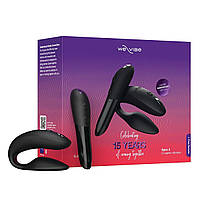 Подарунковий набір секс іграшок чорного кольору We-Vibe 15 Year Anniversary Collection Кайф