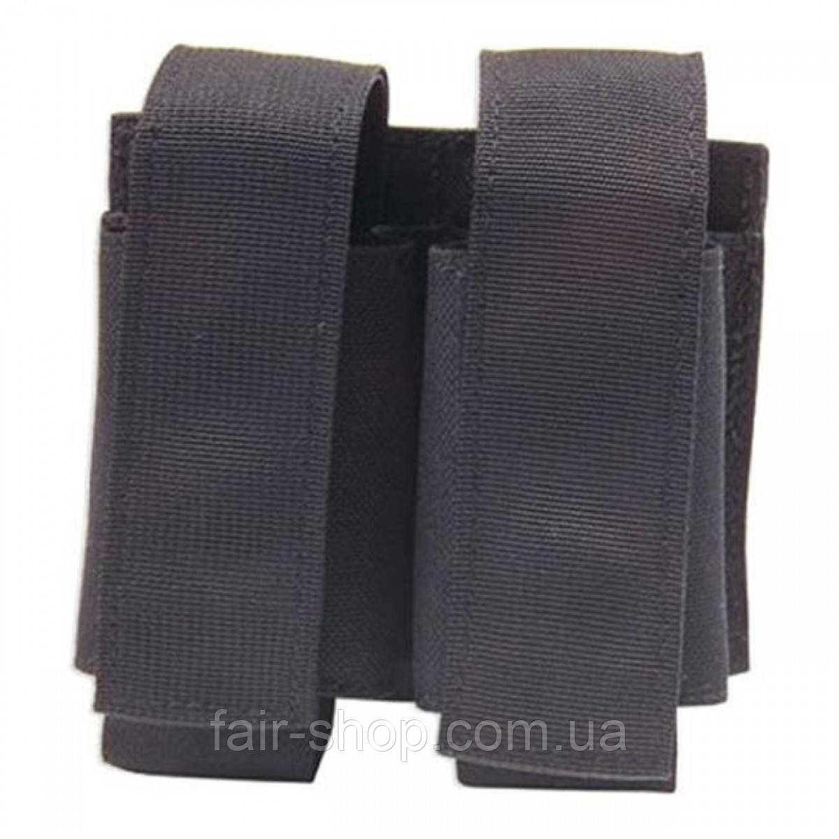 Підсумок для гранат Elite Survival Systems MOLLE Double Grenade Pouch Black, оригінал. Доставка з США/ЄС протягом 14 днів, фото 1