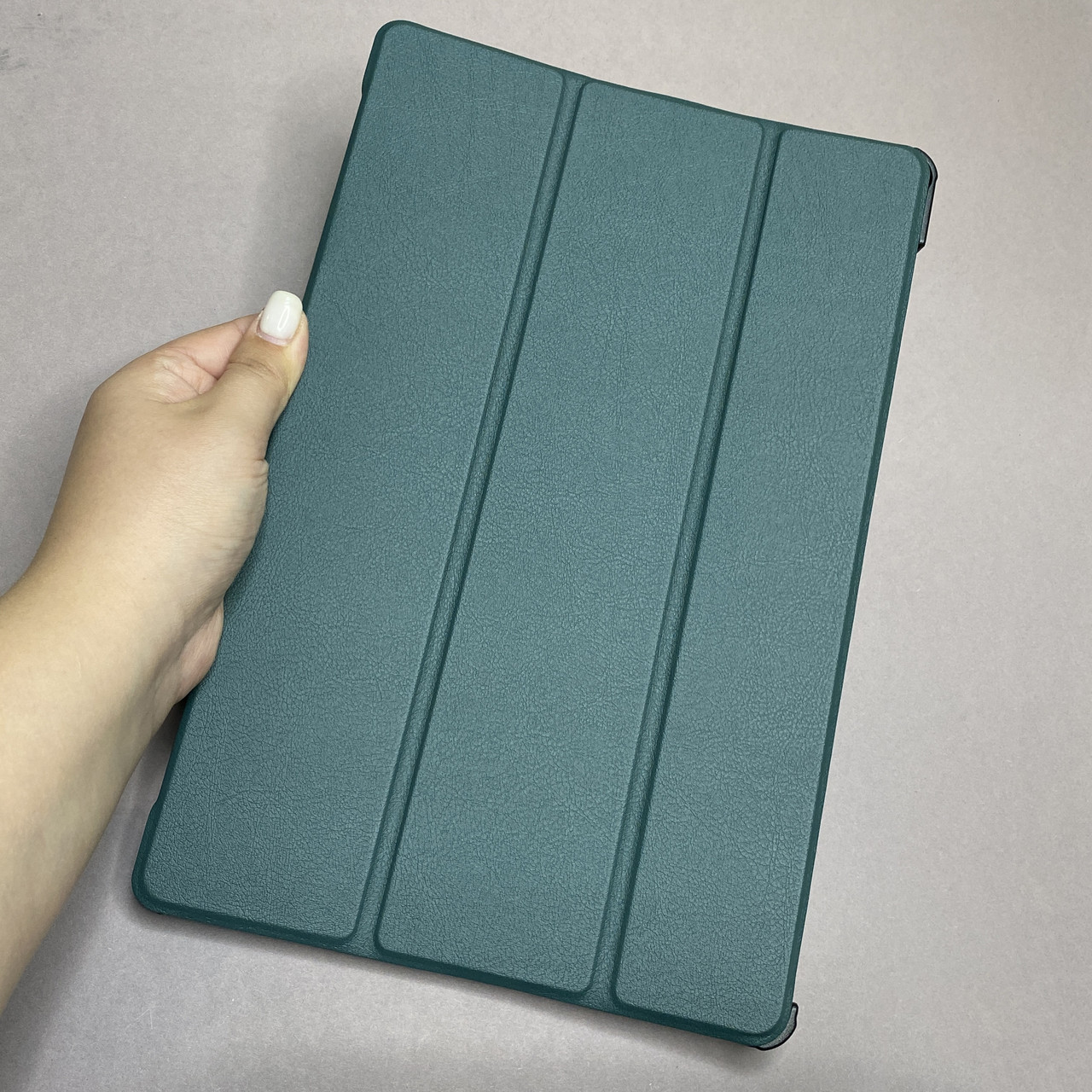 Чохол-книга для Samsung Galaxy Tab S7 Plus T970 T975 книжка на планшет самсунг таб с7 плюс темно-зелена v7r
