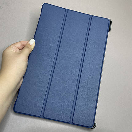 Чохол-книга для Samsung Galaxy Tab S7 Plus T970 T975 книжка на планшет самсунг таб с7 плюс темно-синя v7r, фото 1