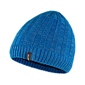 Водонепроникна шапка Dexshell Heathered Rib Knit Beanie (56-58 см) Блакитна