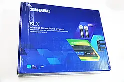 Радіосистема SHURE SLX4 2 радіомікрофони ORG