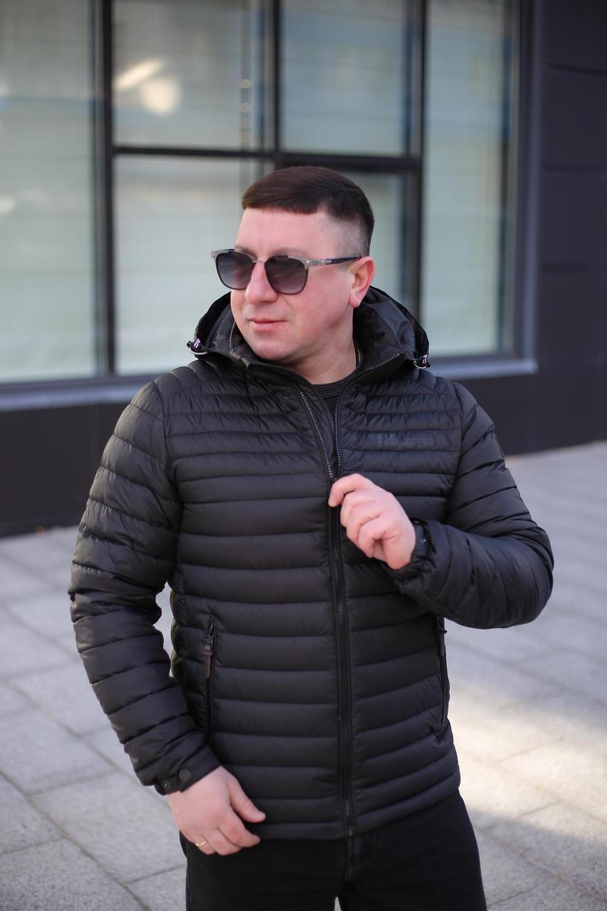 Чоловіча куртка демісезонна стьобана Zero Frozen ZF50497B великі розміри, фото 1