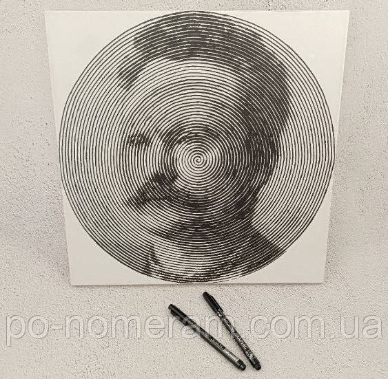 спіральна картина по фото