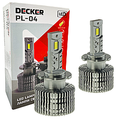 Лампа світлодіодна для фар DECKER LED PL-04 D4S 6000K 10000LM 2 шт комплект