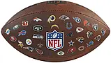М'яч для американського футболу Wilson NFL Jr Throwback Fb 32 Team Logo WTF1534XBNFL (розмір 7), фото 6