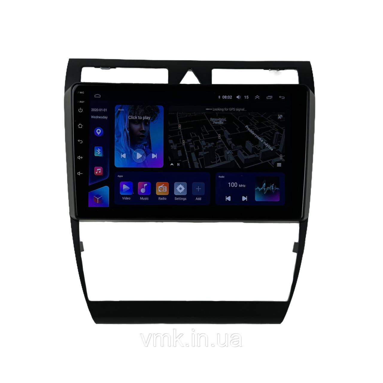 Андроїд Магнітола Audi A6 1997-2004 4core Base Android 13, Platform JAC