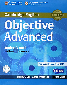 Підручник Objective Advanced Fourth Edition student's Book without answers with CD-ROM
