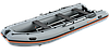 Надувний кільовий човен ПВХ Kolibri КМ-450DSL + алюмінієвий пайол. Купити надувний човен Колібрі 450 під мотор для риболовлі, фото 2