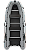 Надувний кільовий човен ПВХ Kolibri КМ-450DSL + алюмінієвий пайол. Купити надувний човен Колібрі 450 під мотор для риболовлі, фото 3