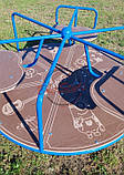 Детская 6-местная карусель на площадку или во двор. Уличные качели, фото 5