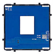 Сенсорний вимикач (1кл.) + Подвійна розетка 1DAL | Чорний, Скляна панель (G228D-SW1G-STX2.BL), фото 5