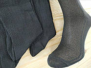 Шкарпетки чоловічі високі літо сітка р.41-45 чорні ЖИТОМИР ДУКАТ 988086060, фото 3