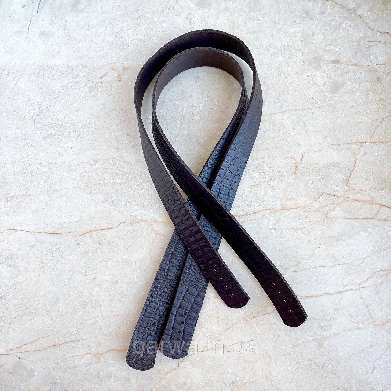 Ручки з натуральної шкіри (преміум якість)  3 х 70 см