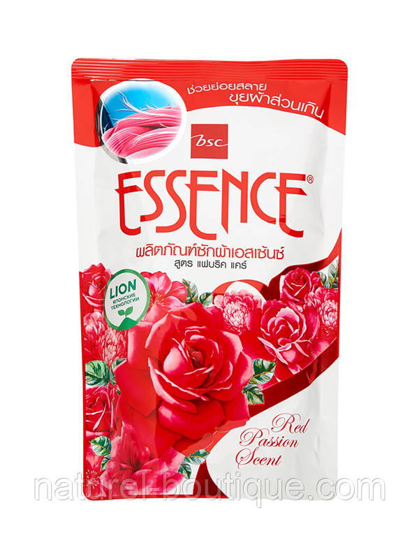 Гель-концентрат LION ESSENCE для прання речей Red Passion запаска 400 мл