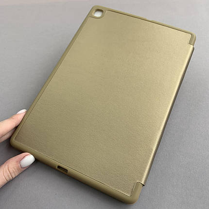 Чохол-книга для Samsung Galaxy Tab S6 Lite 10.4 P610 / P613 / P615 / P619 зі слотом для стилуса золота o7r, фото 3