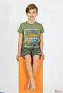 ОПТОМ Піжама зелена "California" для хлопчика (110 см.)  Vitmo 8684200127136, фото 3