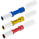 Набір ударних довгих головок 1/2" (17-21 мм) для литих дисків 3 шт. + 3 ковпачки Falcon F08005, фото 3