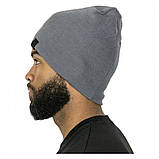 Шапка Mission Made Beanie Wolf Gray, оригінал. Доставка з США/ЄС протягом 14 днів, фото 2