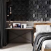 Стіл письмовий Line Ascet 120*50 см дуб евок ТМ ARTinHEAD, фото 3