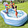 Сімейний надувний басейн Swim Center Shootin' Hoops Family Pool Intex 57183 з баскетбольним кошиком, фото 2
