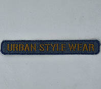 Аплікація для одягу джинсова, Urban style