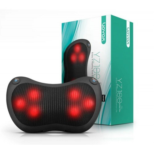 Масажна подушка для шиї та спини VOYOX Back & Neck Massager YZ100