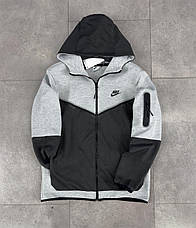 Кофта, зипка Nike Tech fleece з капюшоном, фото 3