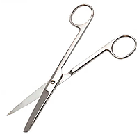 Ножиці медичні операційні з одним гострим кінцем прямі 170 мм