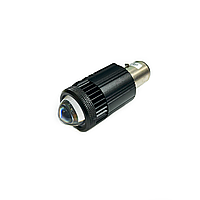 Мотолампа лінза BSmart LSK LED цоколь H6 BA20d 18Вт AC12V 36V / DC12-80V