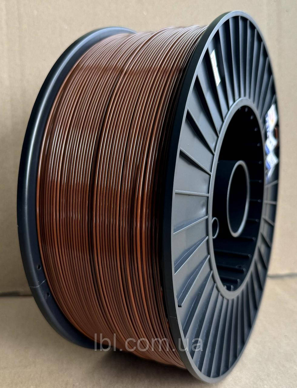PETG (CoPET) пластик для 3D принтера 3.0 кг / 960 м / 1.75 мм / Коричневий