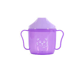 Поїльник зі спаутом 6+ Baby team 180 мл Фіолетовий