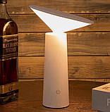 Настільна лампа SND05 (біл) акамуляторна, фото 5