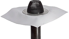 Лійка покрівельна з фартухом DN 75, патрубок 100 мм