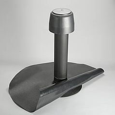 Аератор для плоских покрівель з бітумним фартухом (або ПВХ фартухом) DN 110, патрубок 600 мм