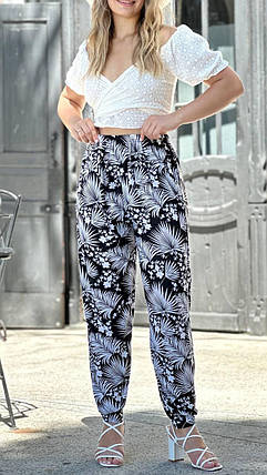 Шикарні жіночі штани, ткань "Масло" 56, 58 розмір 56, фото 1