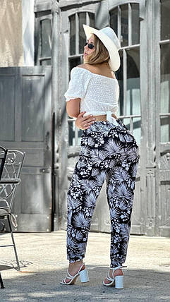 Шикарні жіночі штани, ткань "Масло" 56, 58 розмір 56, фото 3