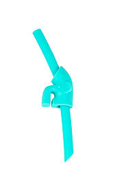 Трубочка силіконова 9+ Baby team Блакитний