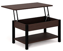 Стіл-трансформер Desk 2.0 Венге/Чорні ноги ТМ ARTinHEAD, фото 4
