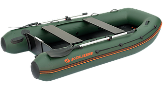 Надувний човен ПВХ Kolibri КМ-300XL + AirDeck моторний. Купити надувний човен Колібрі 300 під мотор для риболовлі