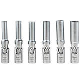 Набір торцевих ключів з шарніром для свічок розжарювання 3/8" (8-16 мм) 6 шт. Falcon F08420, фото 2