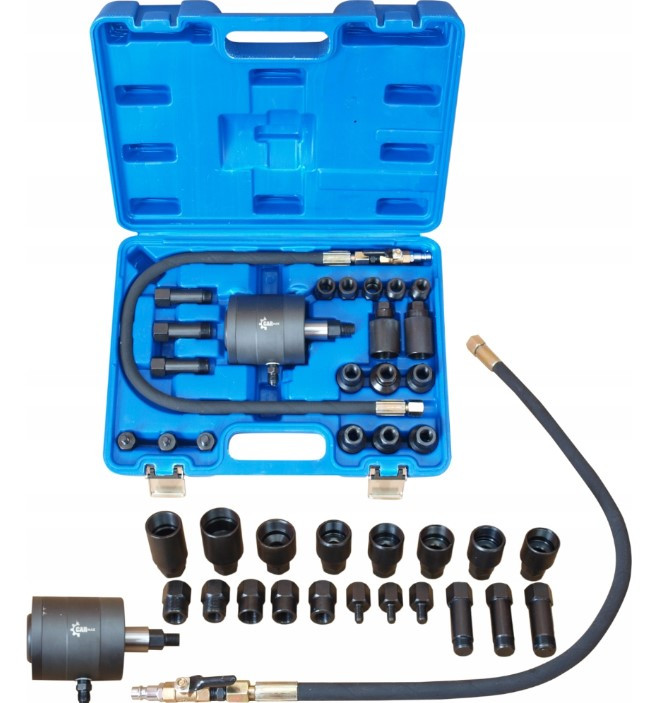 Пневматичний знімач дизельних форсунок Carmax CXD-1119 повний комплект у валізі, фото 1