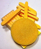 Спонж віскозні пресовані 8,5 см (12шт/уп)