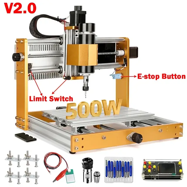 Гравер CNC 3018 PLUS 2.0 PRO MAX фрезер ЧПУ верстат 500W: продажа