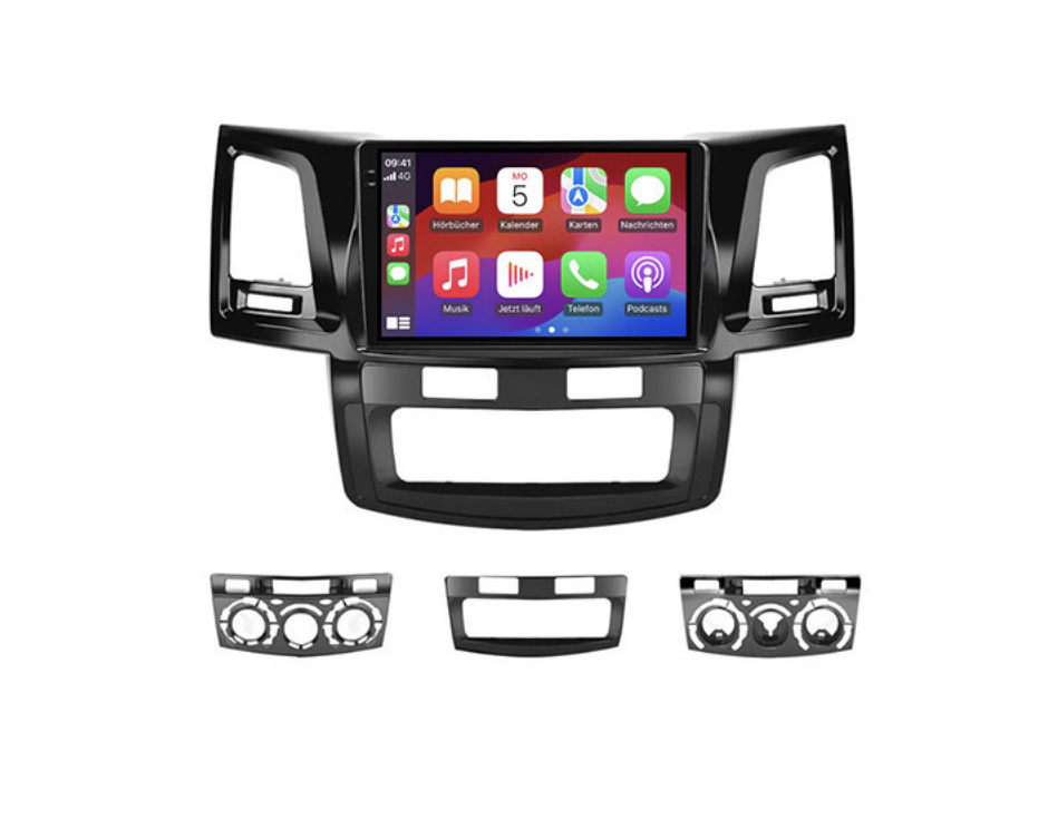Магнітола Toyota Hilux Fortuner 2007-2015 на Android 4+64Гб 4G, фото 1