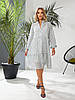Сукня літня шифон довгі рукава, фото 6